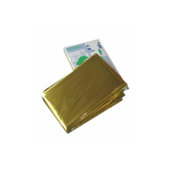 Farmacare Oro/Argento Coperta Isotermica 160 X210 Cm - Immagine 4