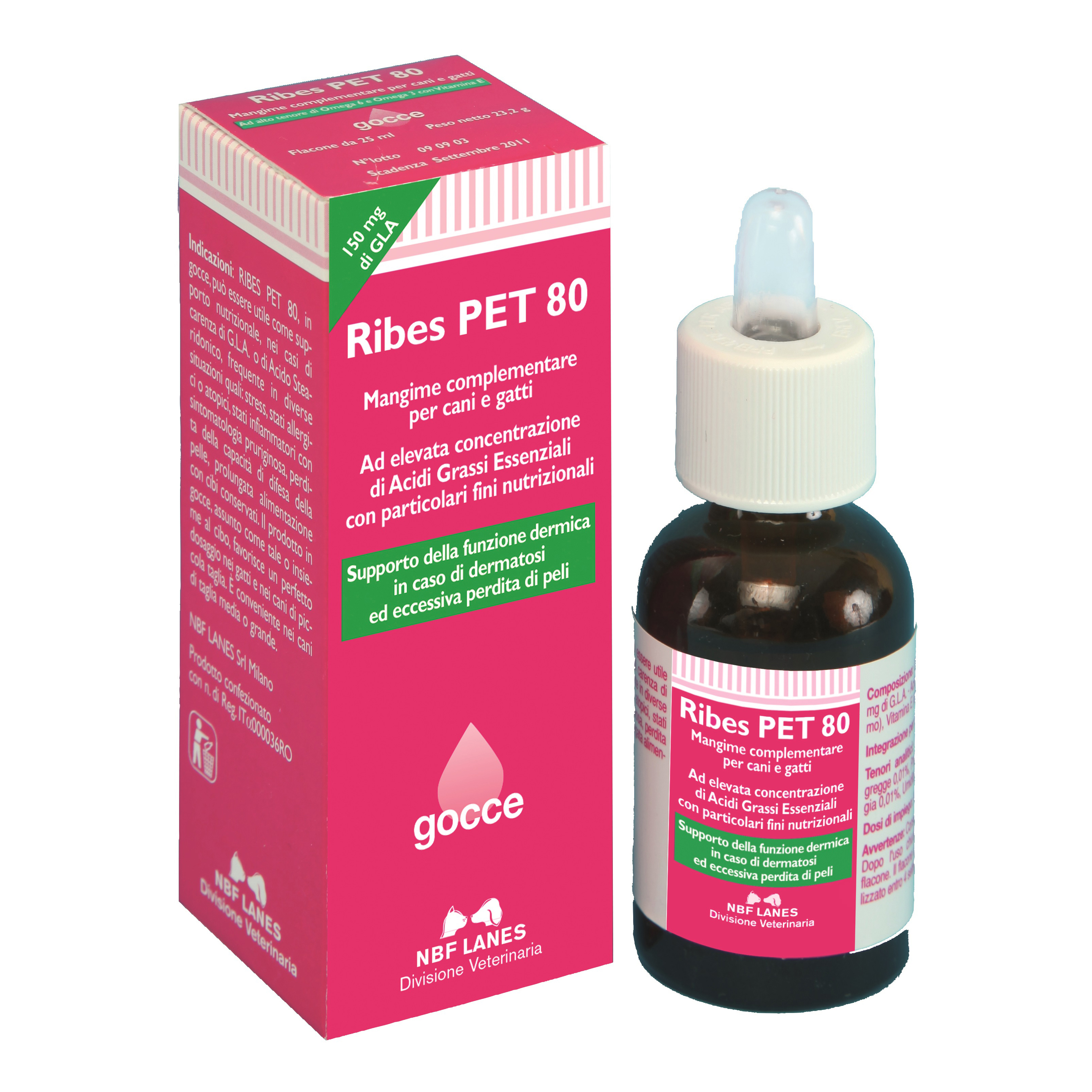 Ribes Pet 80 Gocce Supporto Funzione Dermica 25ml - Ribes Pet - Immagine 8