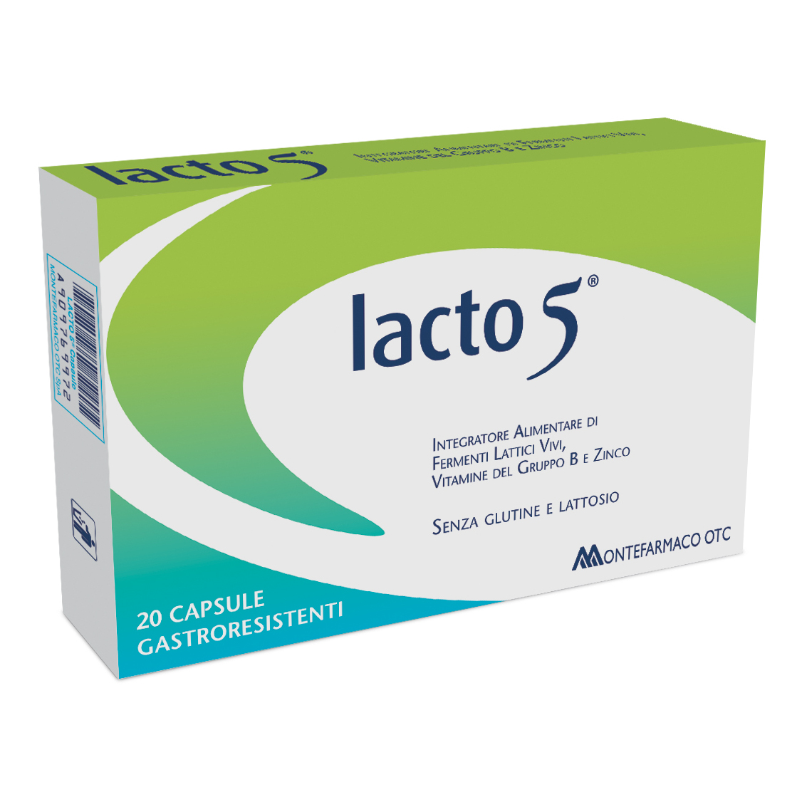 Lacto 5 Integratore Fermenti Lattici Vivi con Zinco e Vitamine B - 20 Capsule - Lacto 5 - Immagine 6