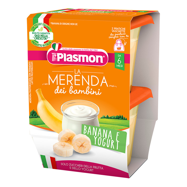 Plasmon Frullato Yogurt/Banana 120G X2 Pezzi - Immagine 5