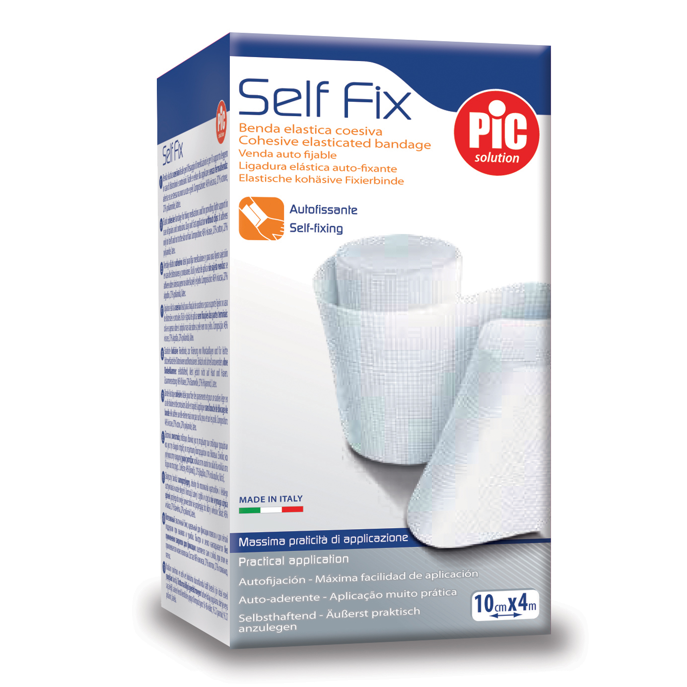 Pic Solution Benda Elastica Autofissante Self Fix Cm 12 X40 M - Immagine 7