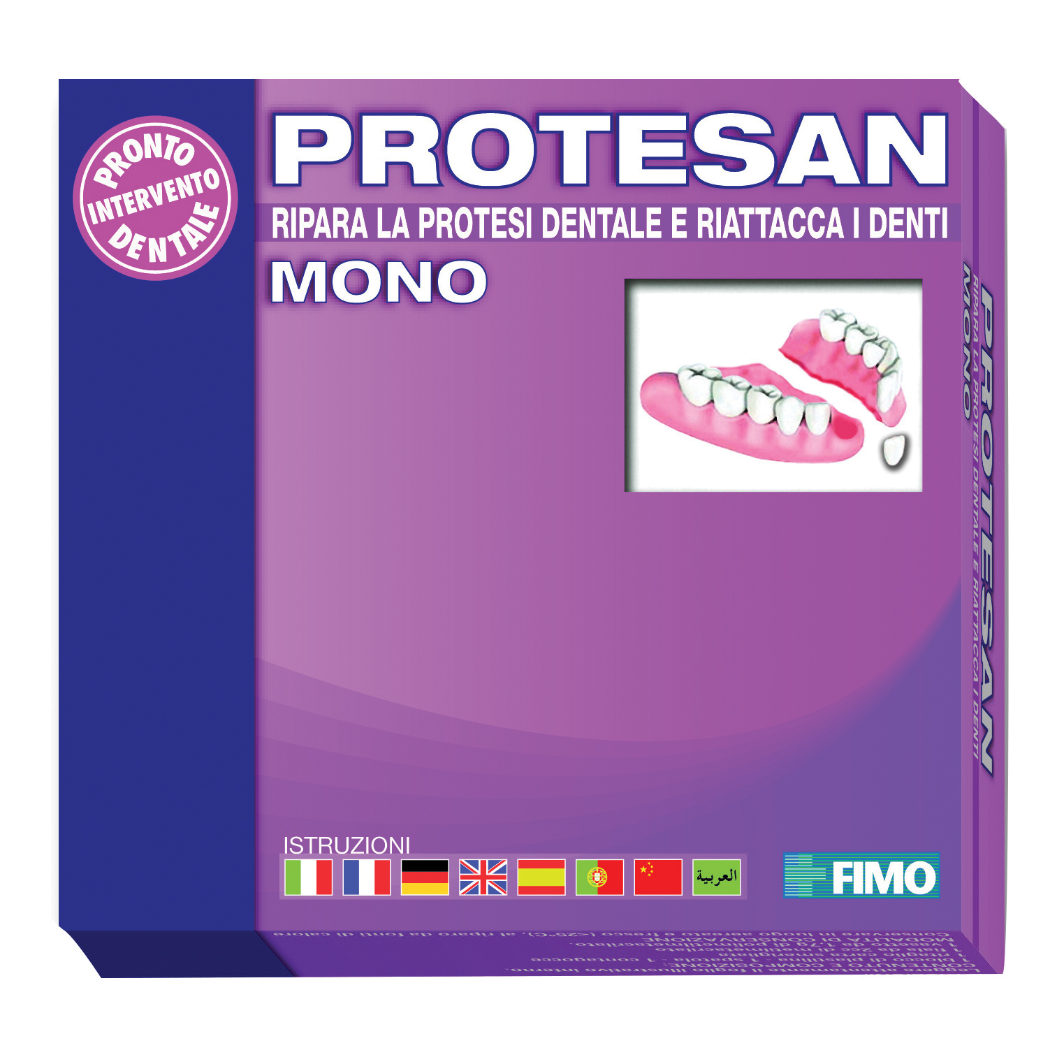 Fimo Protesan Mono Kit Protesi Monouso Per Riparazioni Temporanee Kit Monodose - Immagine 8