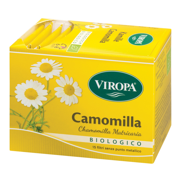 Viropa Camomilla Bio 15 Bustine Pz Filtro - Immagine 3