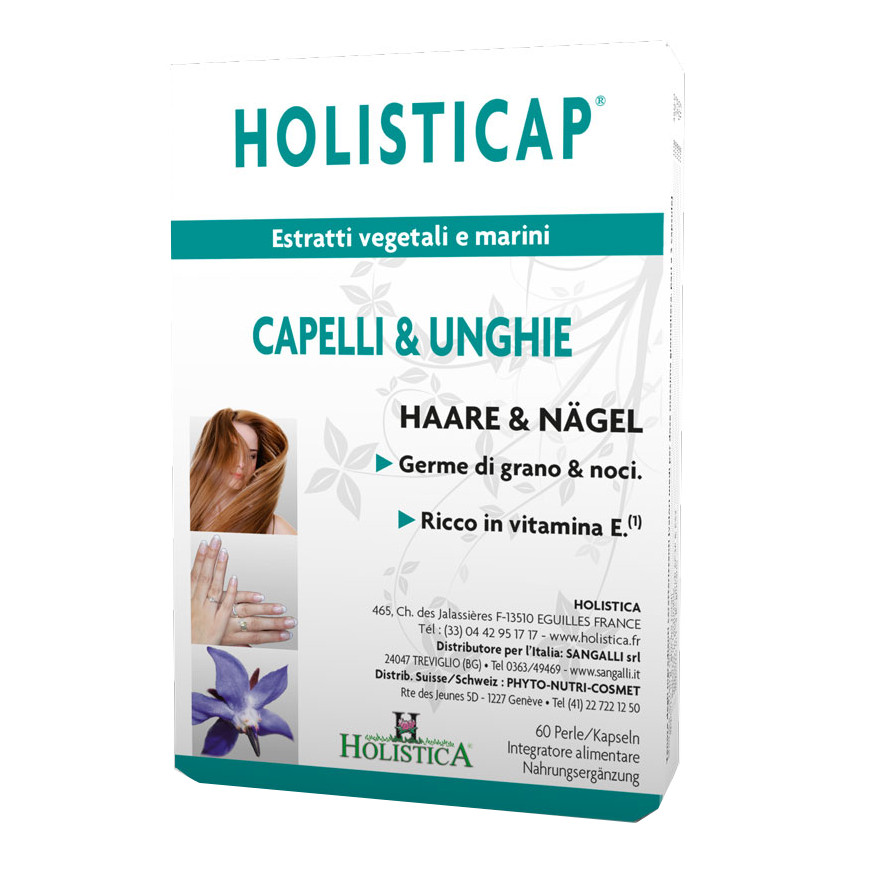 Holisticap 60 Capsule - Integratore Per Unghie E Capelli - Immagine 4