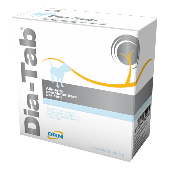 DRN Dia Tab Supporto intestinale Cane Compresse per cani 6 Compresse - Integratori per cani - 1° ORDINE? scegli tra BZR5 - BZR20 + 200 pt fedeltà - Immagine 12