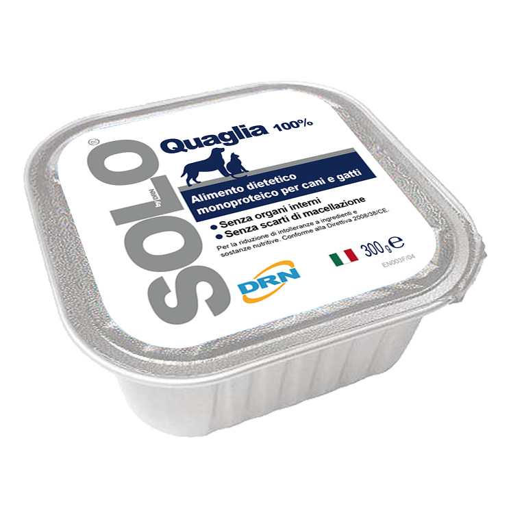 DRN Solo per Cane e Gatto Quaglia 300 gr - Immagine 2