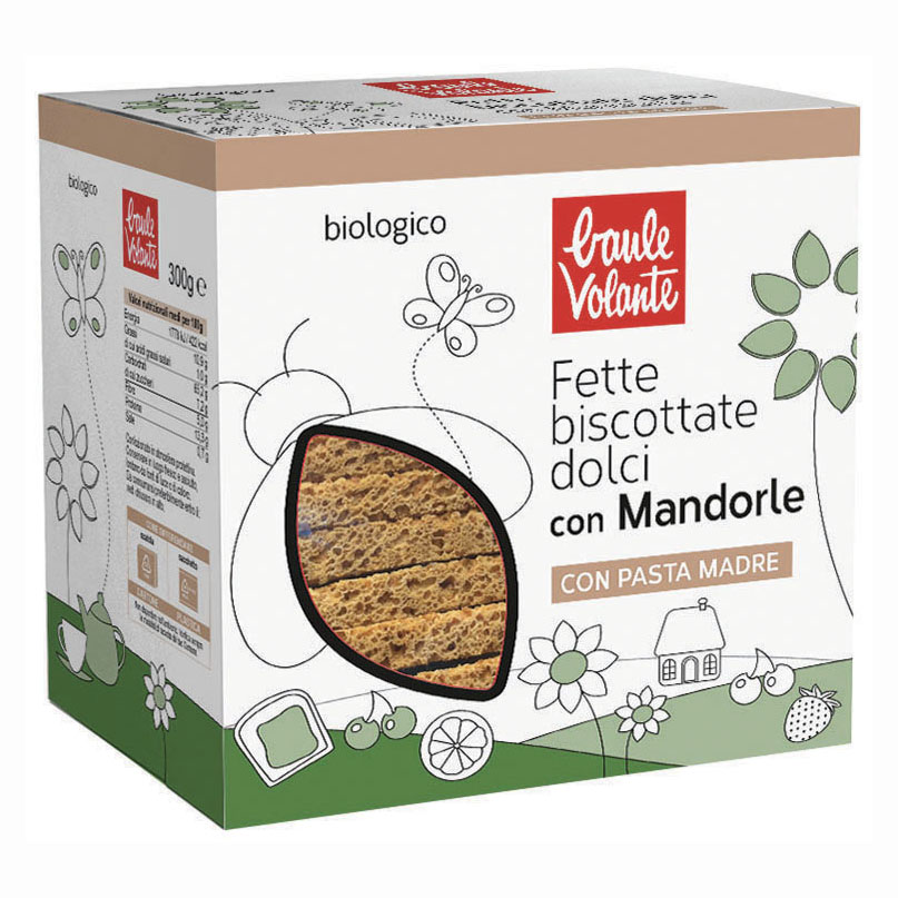 Healtion Grano Fette Biscottate Dolci Mandorla Malto 250 G - Immagine 3