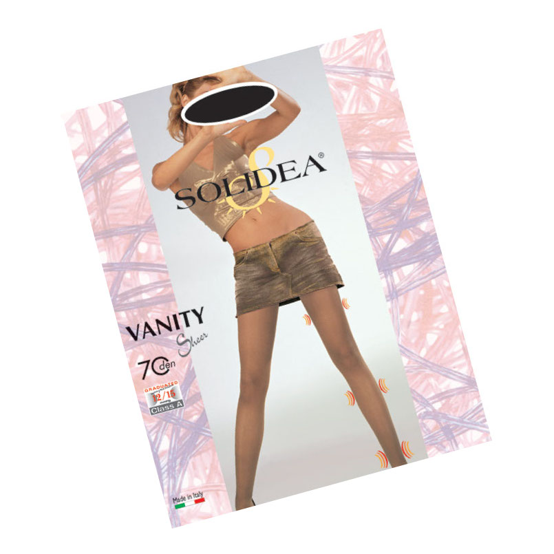 Solidea Vanity 70 Sheer Collant Vita Bassa Moka 4 L - Immagine 3