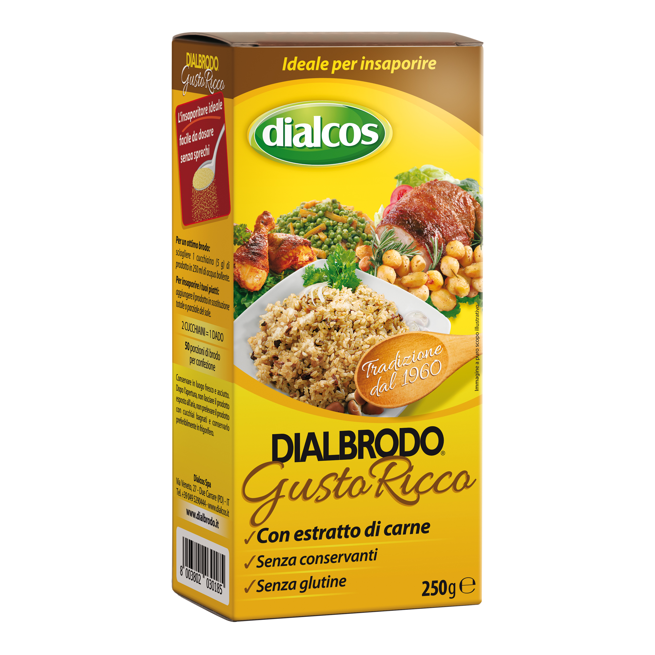 Dialbrodo | Dialcos Dialbrodo Gusto Ricco 250 G G - Immagine 7