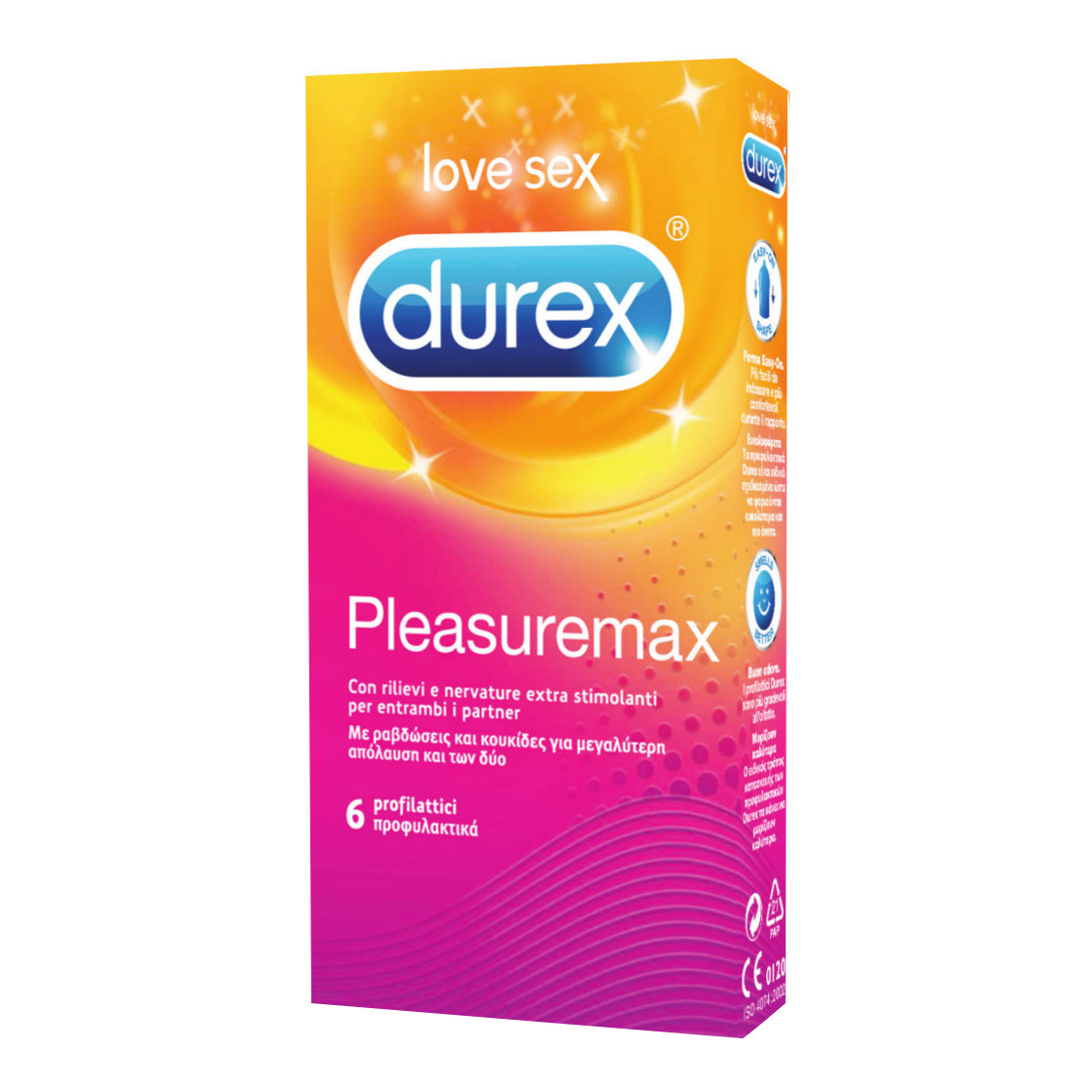 Durex Pleasuremax Preservativi Stimolanti 6 Pezzi - Immagine 7