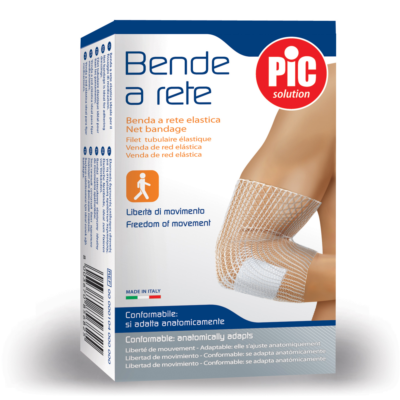 Pic Solution Pic Benda A Rete Tubolare Elastica Pic Calibro 2 Piede/Braccio 1 Pz Fasciatura - Immagine 5