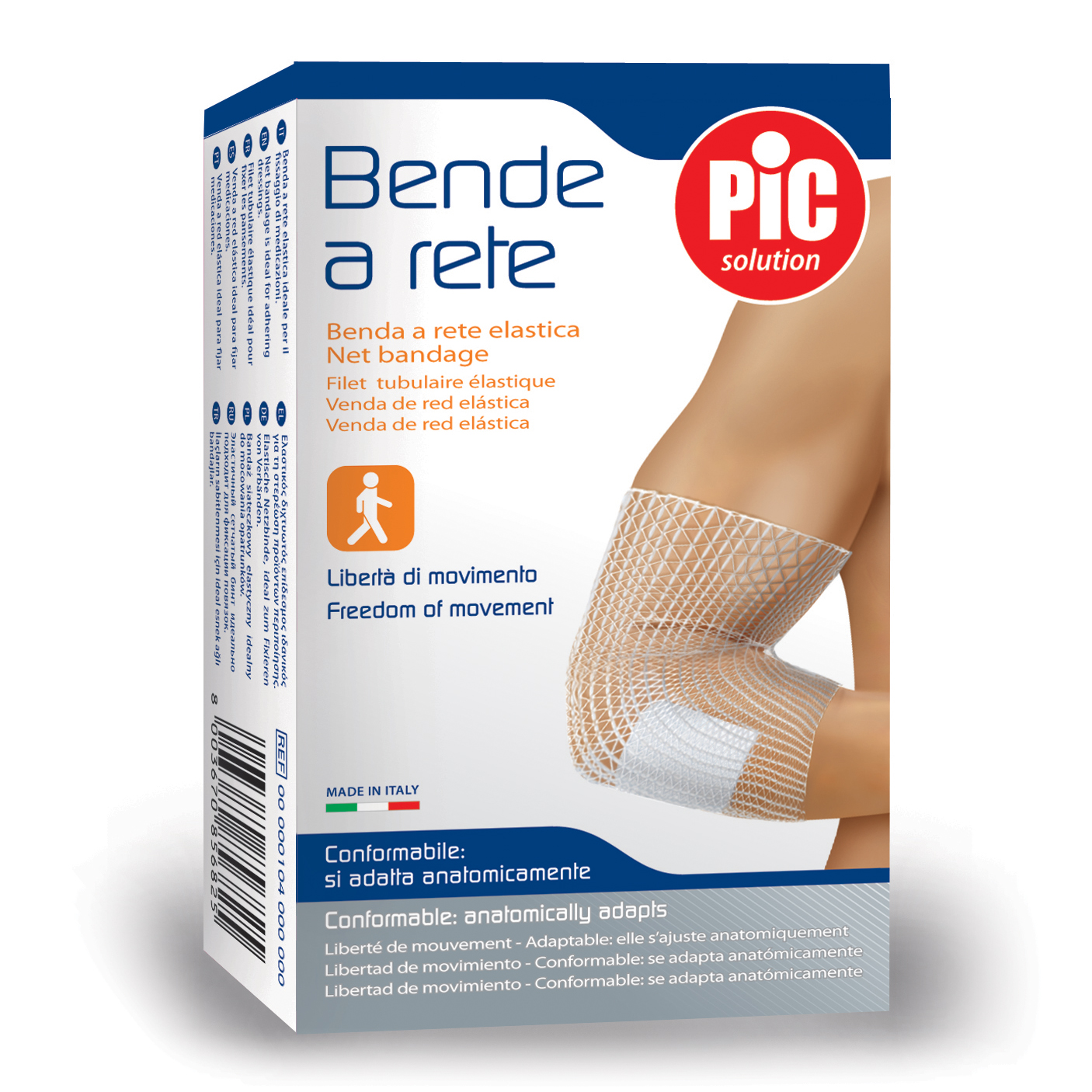 Theras Consumer Health Benda A Rete Tubolare Pic Calibro 3 Gomito 3M Per Fissaggio Medicazioni 3 Metri - Immagine 6