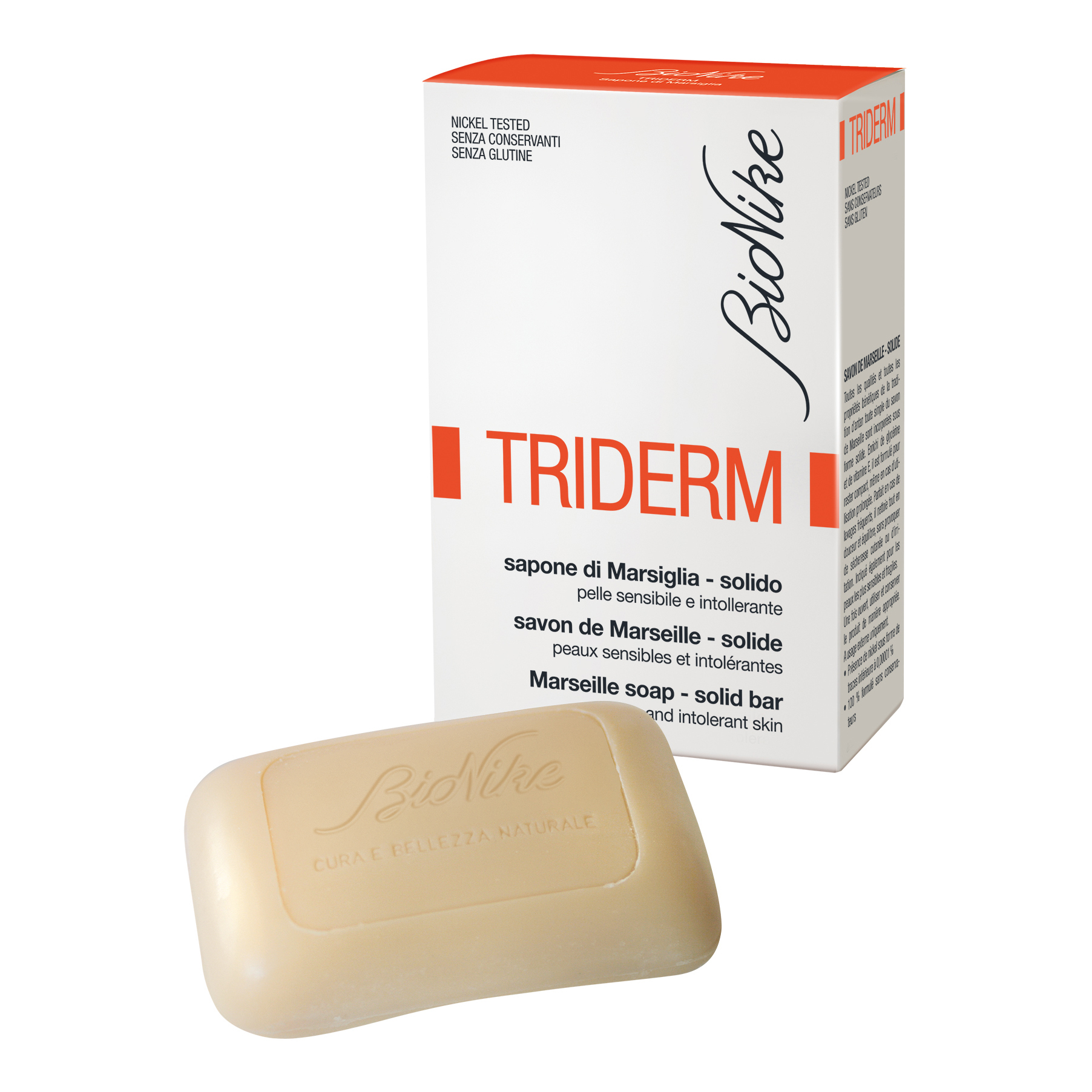 Bionike Triderm - Sapone Solido Di Marsiglia 100 gr - Immagine 4