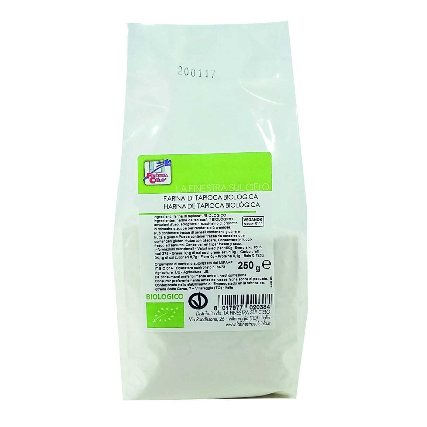 La Finestra Sul Cielo Farina Di Tapioca Bio 250 G - Immagine 2