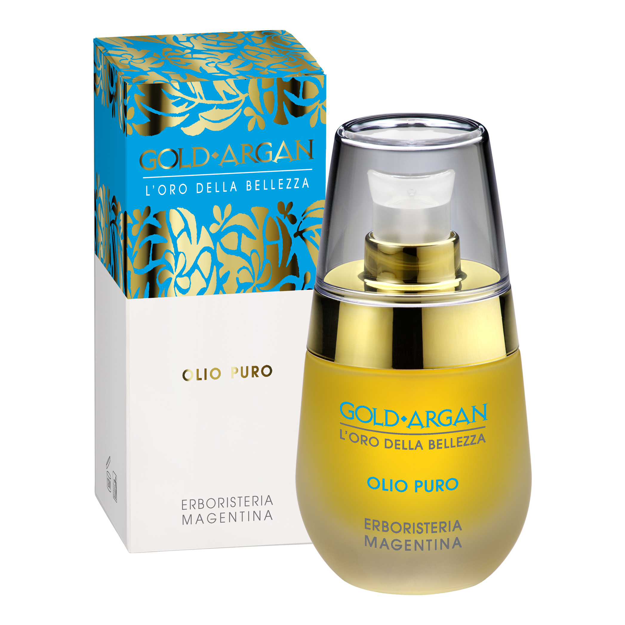 Erboristeria Magentina Crema Gold Argan Olio Puro Di Argan Biologico 30 Ml - Immagine 3