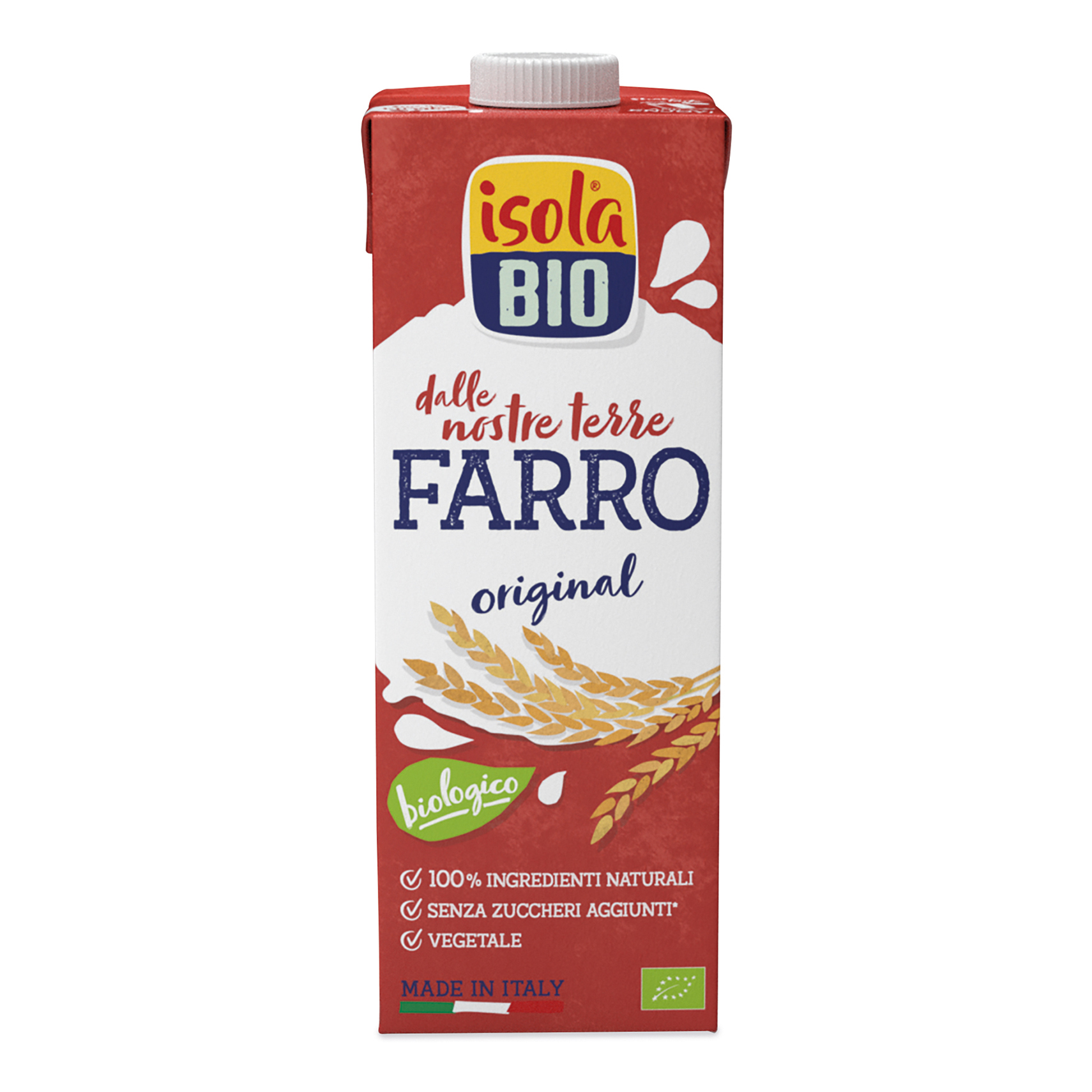 Healtion Isola Bio Bevanda Vegetale Al Farro 1 Lt - Immagine 2