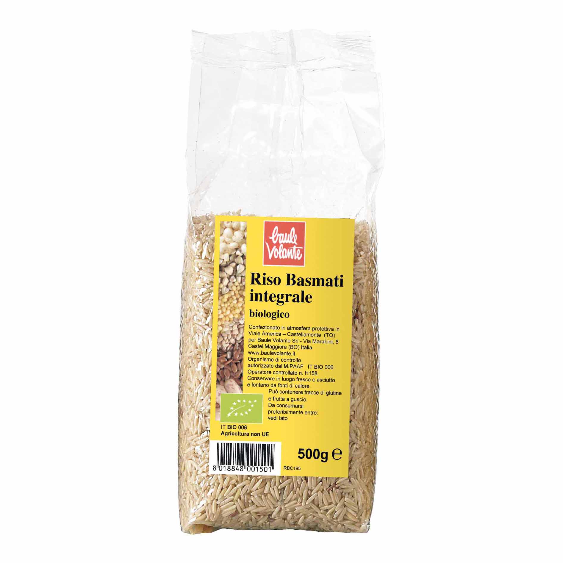 Biotobio Riso Basmati Integrale 500 G - Immagine 2