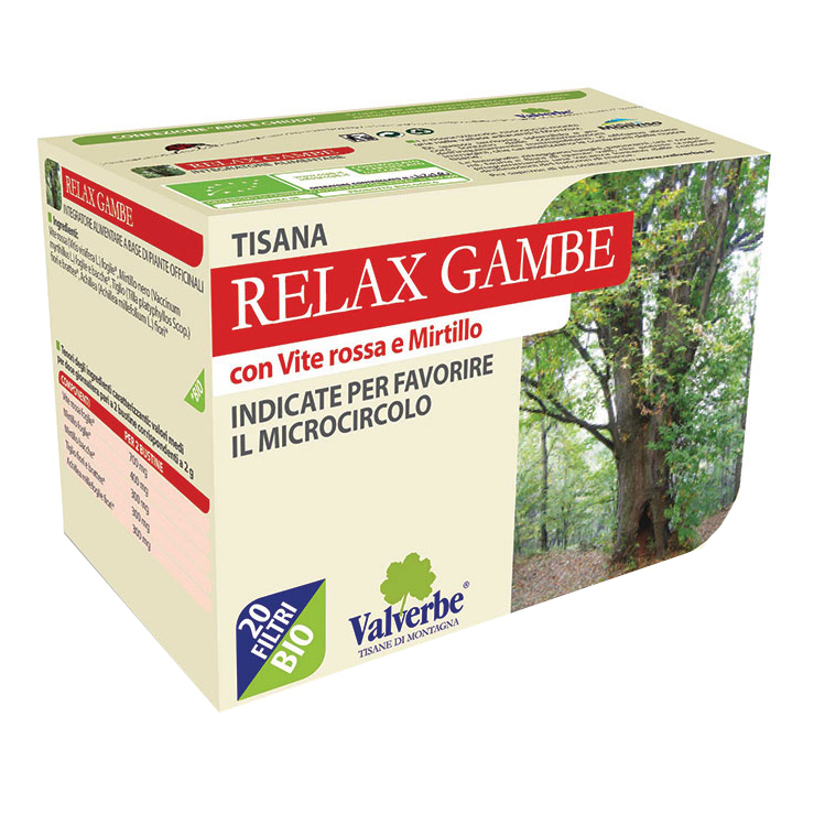 Biotobio Tisana Relax Gambe 20G - Immagine 3