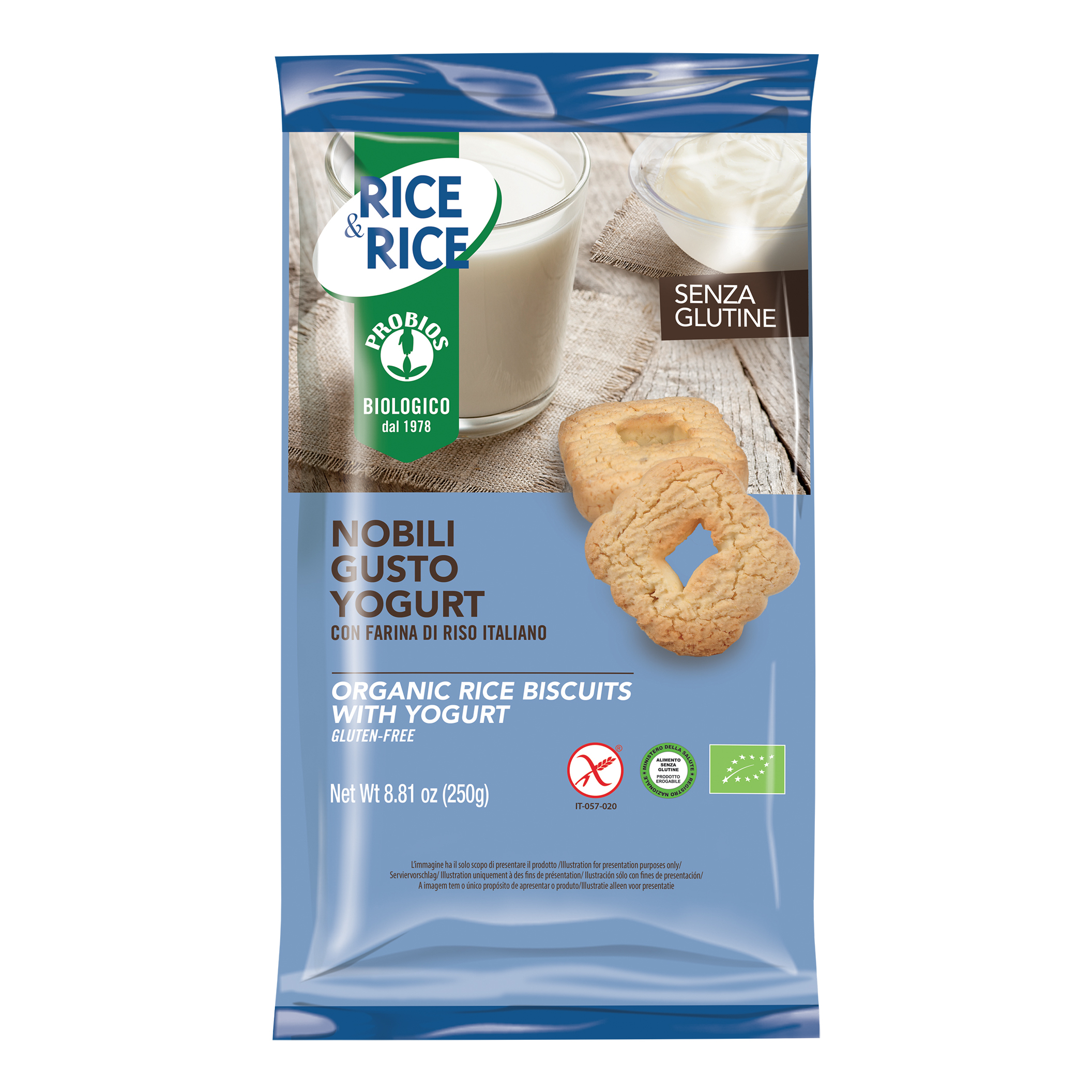 Probios Rice&Rice Nobili Di Riso Con Yogurt 250 G - Immagine 3