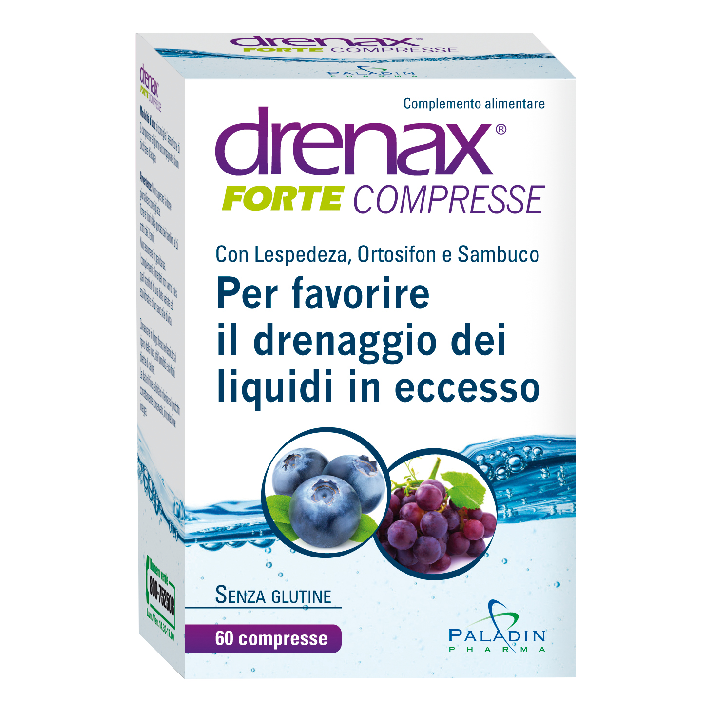 DRENAX FORTE MIRTILLO 60CPR - Immagine 6