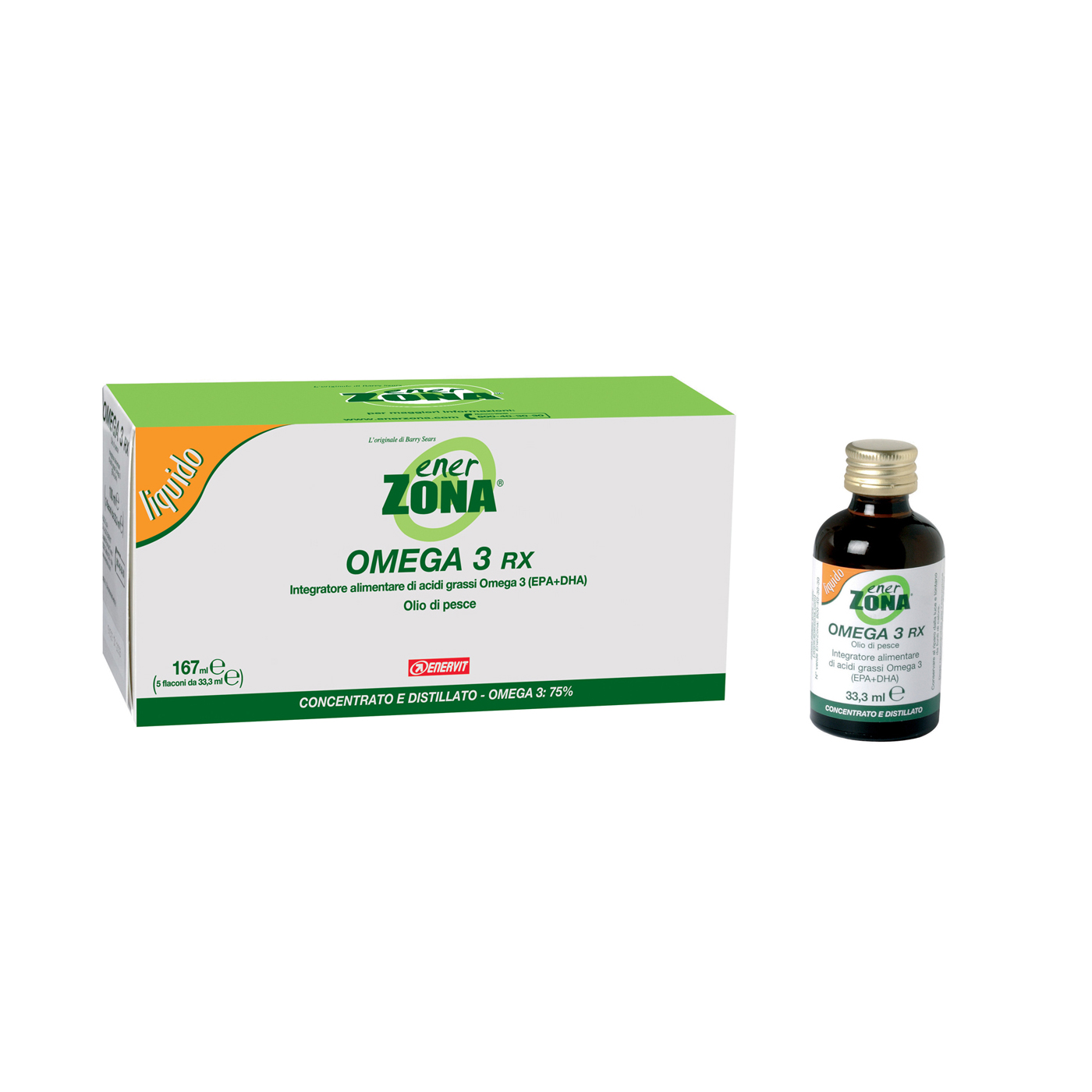 Enerzona Omega 3 Rx 5 Flaconcini 33,3ml