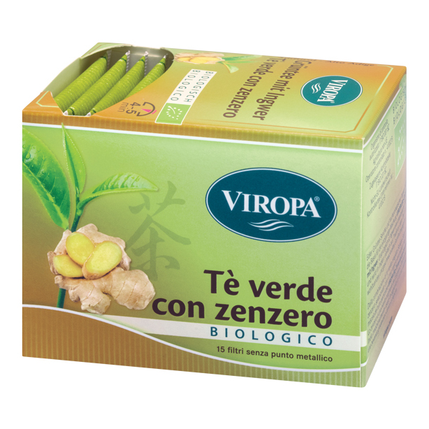 Viropa Te Verde&zenzero Bio