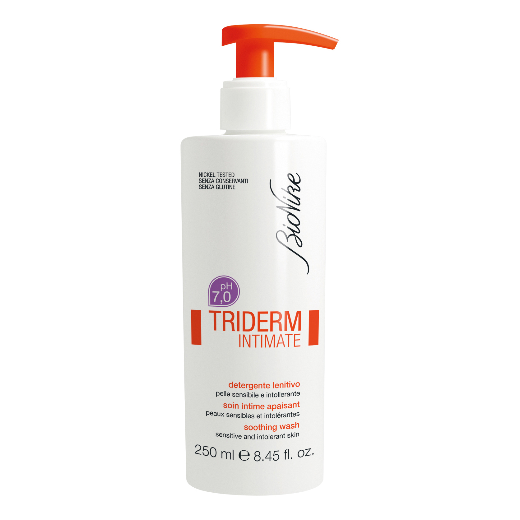 I.c.i.m. (Bionike) Internation Triderm Intimate Detergente Intimo Lenitivo Ph 7.0 250 Ml - Immagine 3