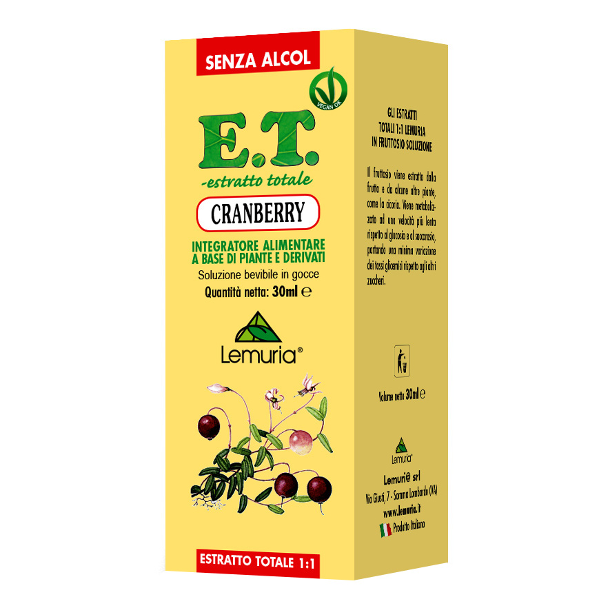 CRANBERRY ET 30ML LEMURIA