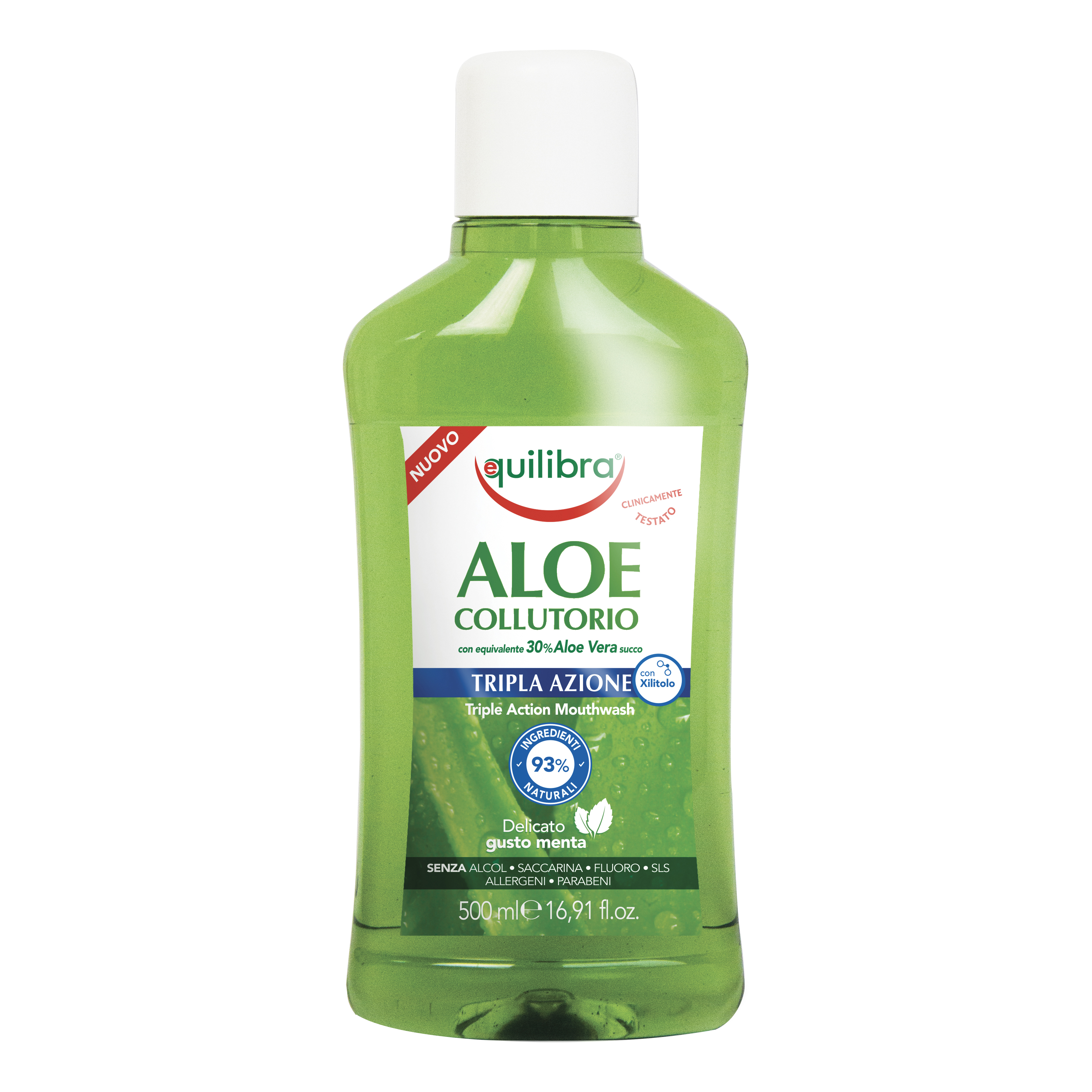Equilibra Aloe Collutorio Tripla Azione 500 Ml - Immagine 3