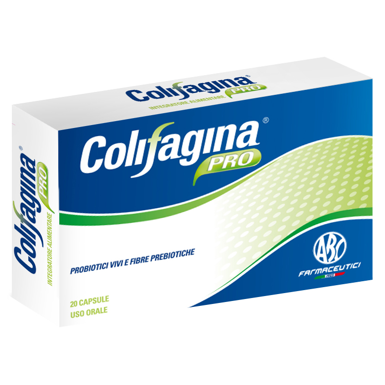 Colifagina Pro Integratore Probiotici e Prebiotici Senza Glutine e Lattosio 20 Capsule - ABC Farmaceutici - Immagine 6