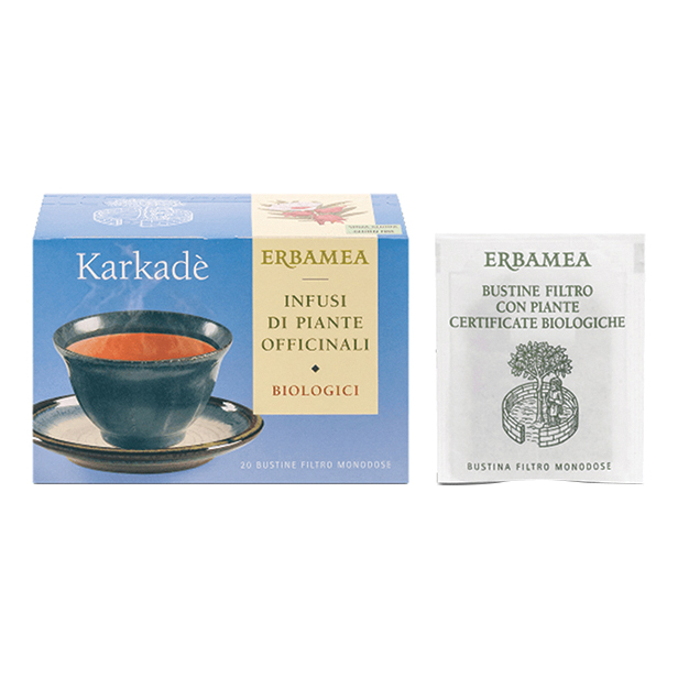 Erbamea Karkadè Confezione 20 Bustine - Immagine 2