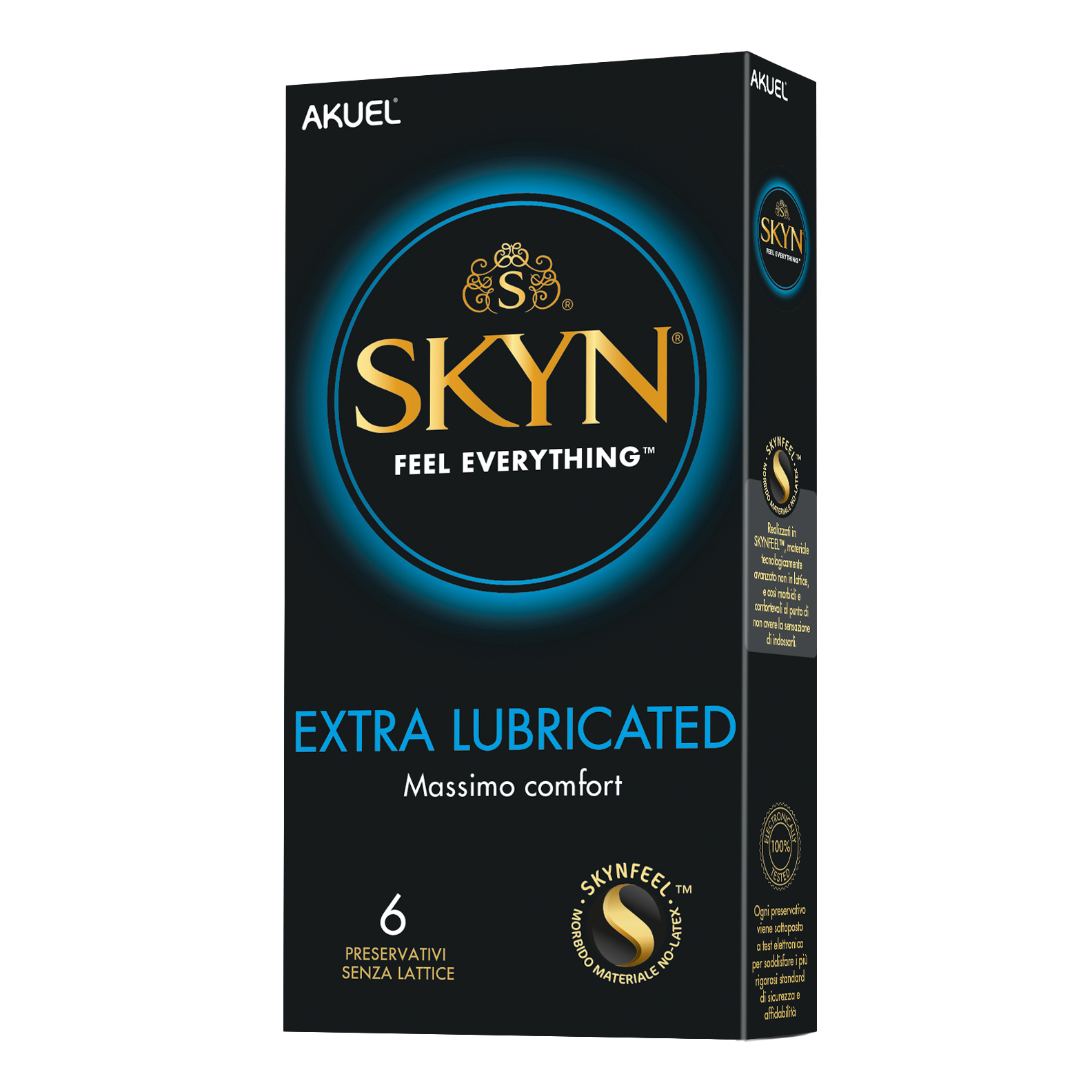 Akuel Skyn Profilattico Extralubrificato 6 Pezzi - Immagine 7