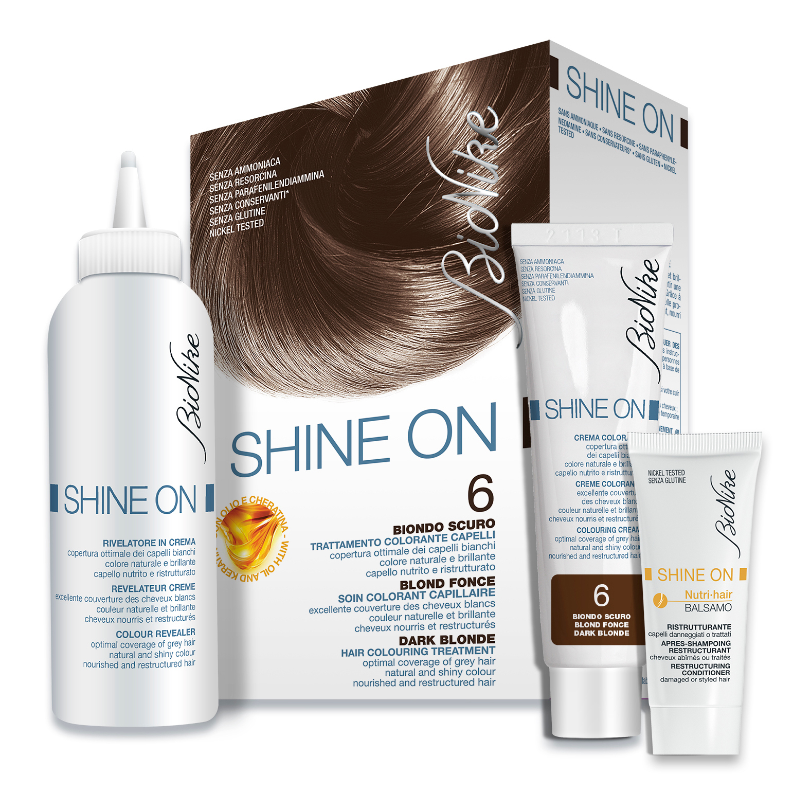 Bionike Shine On Biondo Scuro 6 1 Pz Lozione - Immagine 4
