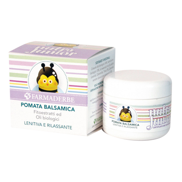 FARMADERBE Nutra junior - pomata balsamica lenitiva rilassante 30 ml - Immagine 4