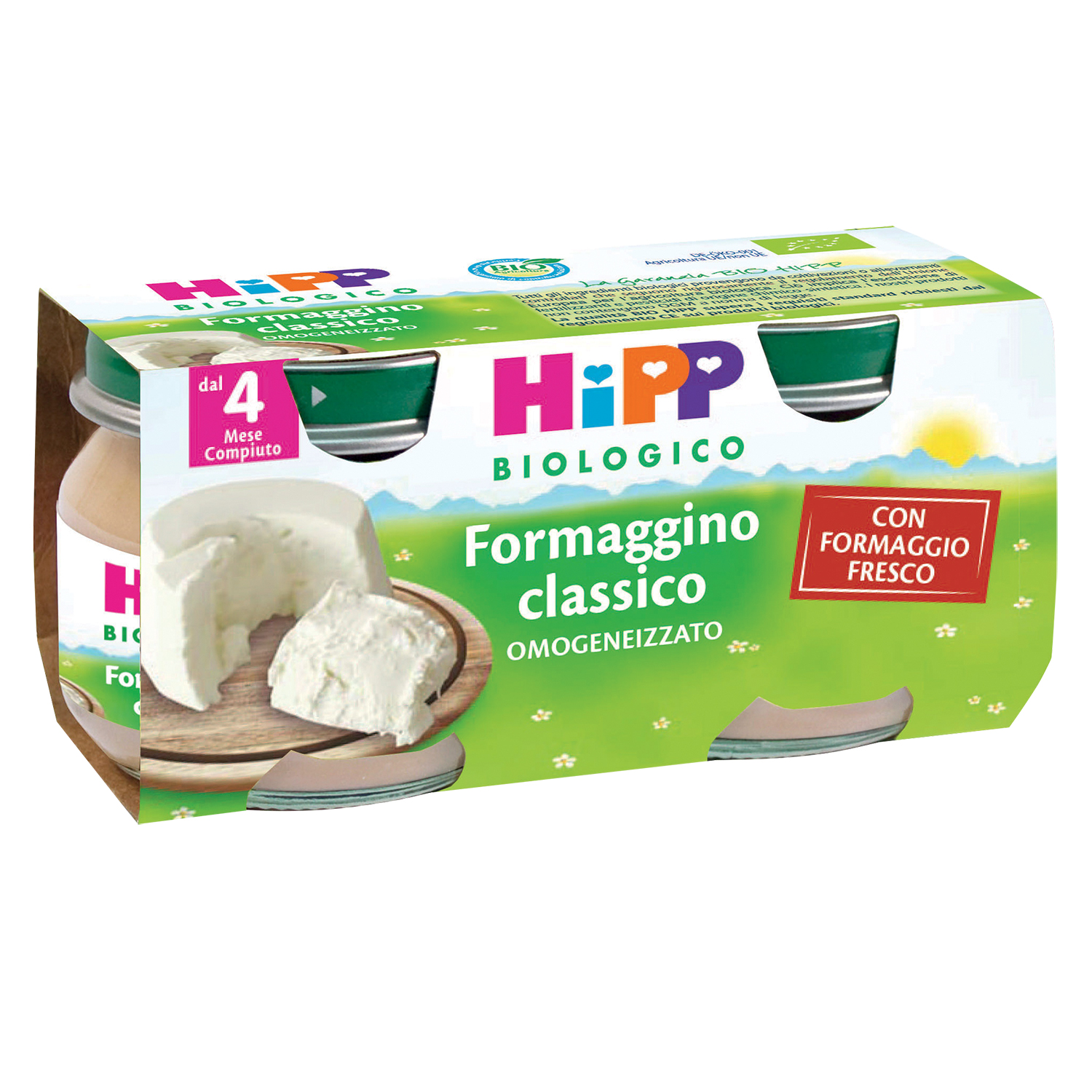 Hipp formaggino bio class 2x80 - Immagine 2
