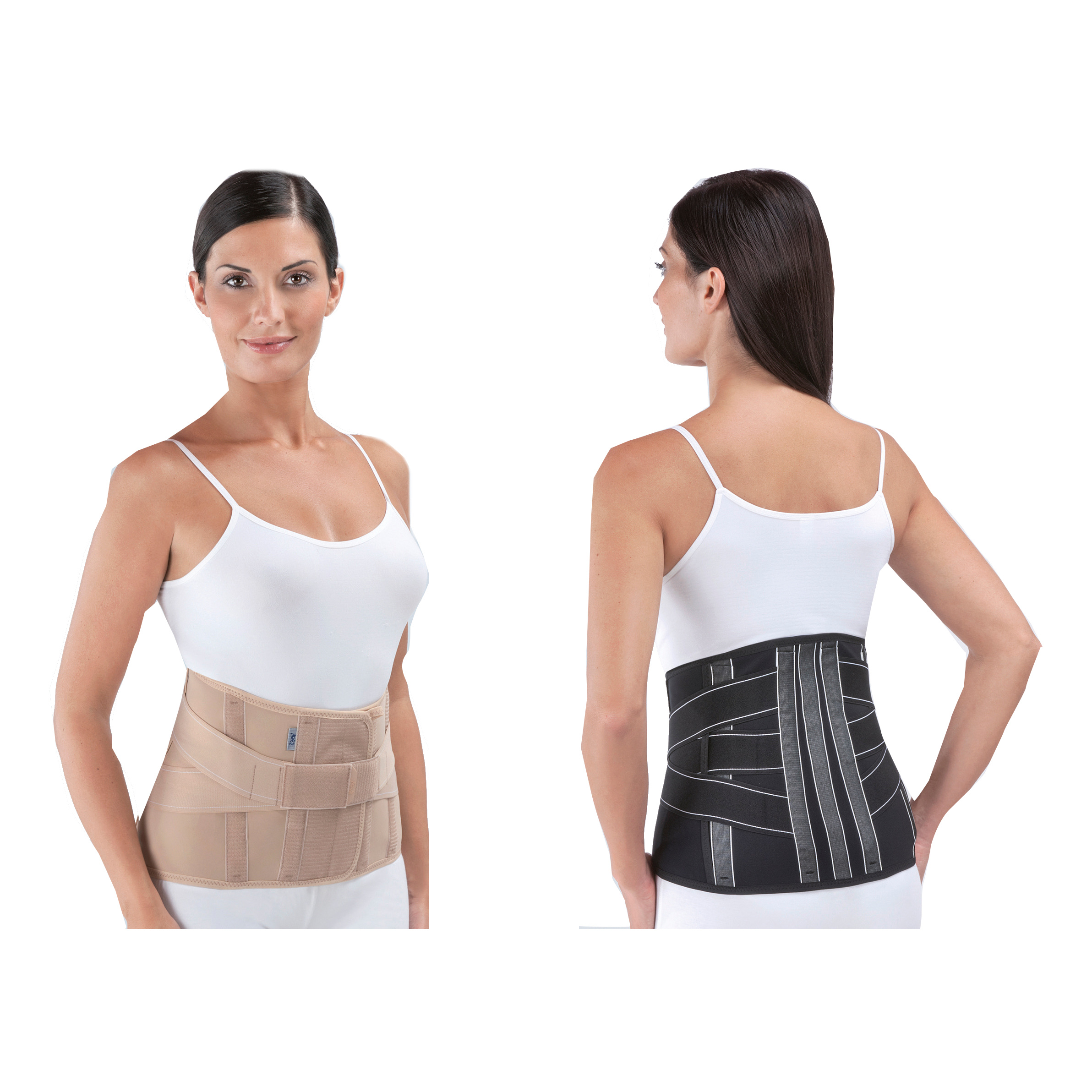 F.g.p. Nero Corsetto Elastico In Cross Con Steccatura, Taglia M - Immagine 3