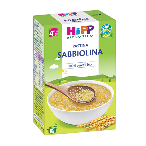 Hipp Italia Grano Hipp Biologico Pastina Sabbiolina 320Gr - Immagine 3