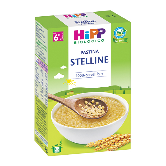 HIPP BIO HIPP BIO PASTINA STELLINE 320 G - Immagine 4