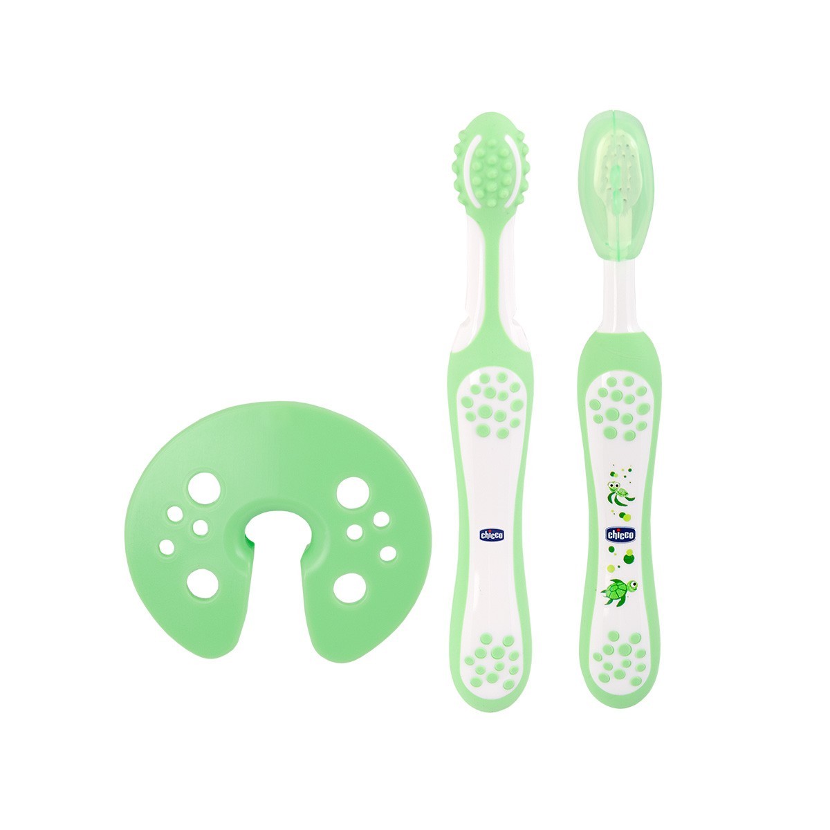 Chicco Verde Spazzolino Manuale, Spazzolino Da Denti (Morbido, 1X) - Immagine 7