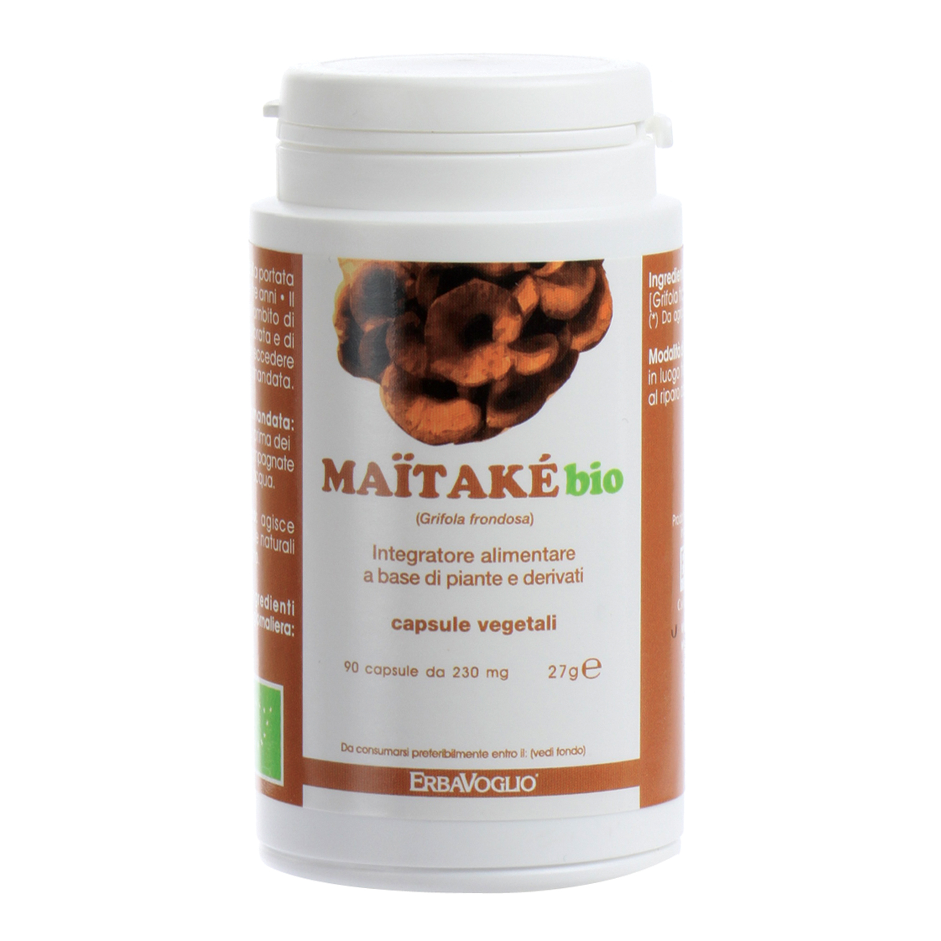 Erbavoglio Maitake' Bio 90 Capsule - Immagine 7