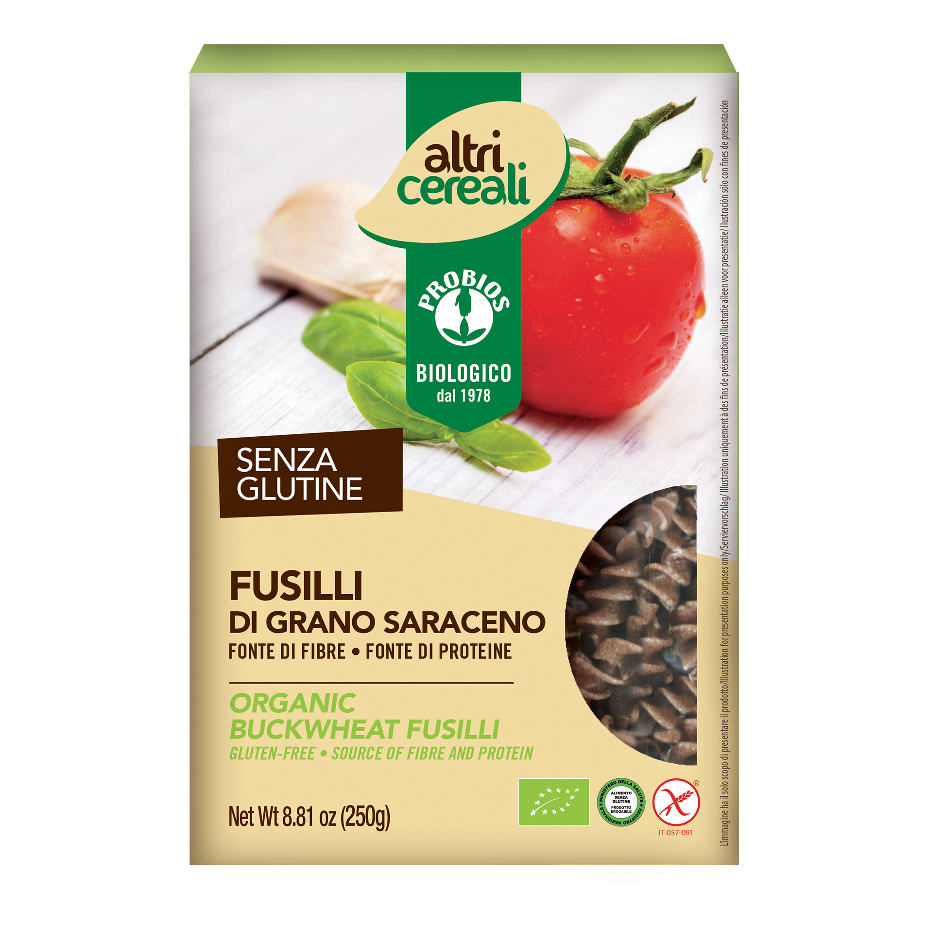Probios | Probios Altricereali Fusilli Di Grano Saraceno Bio 250 G G - Immagine 5