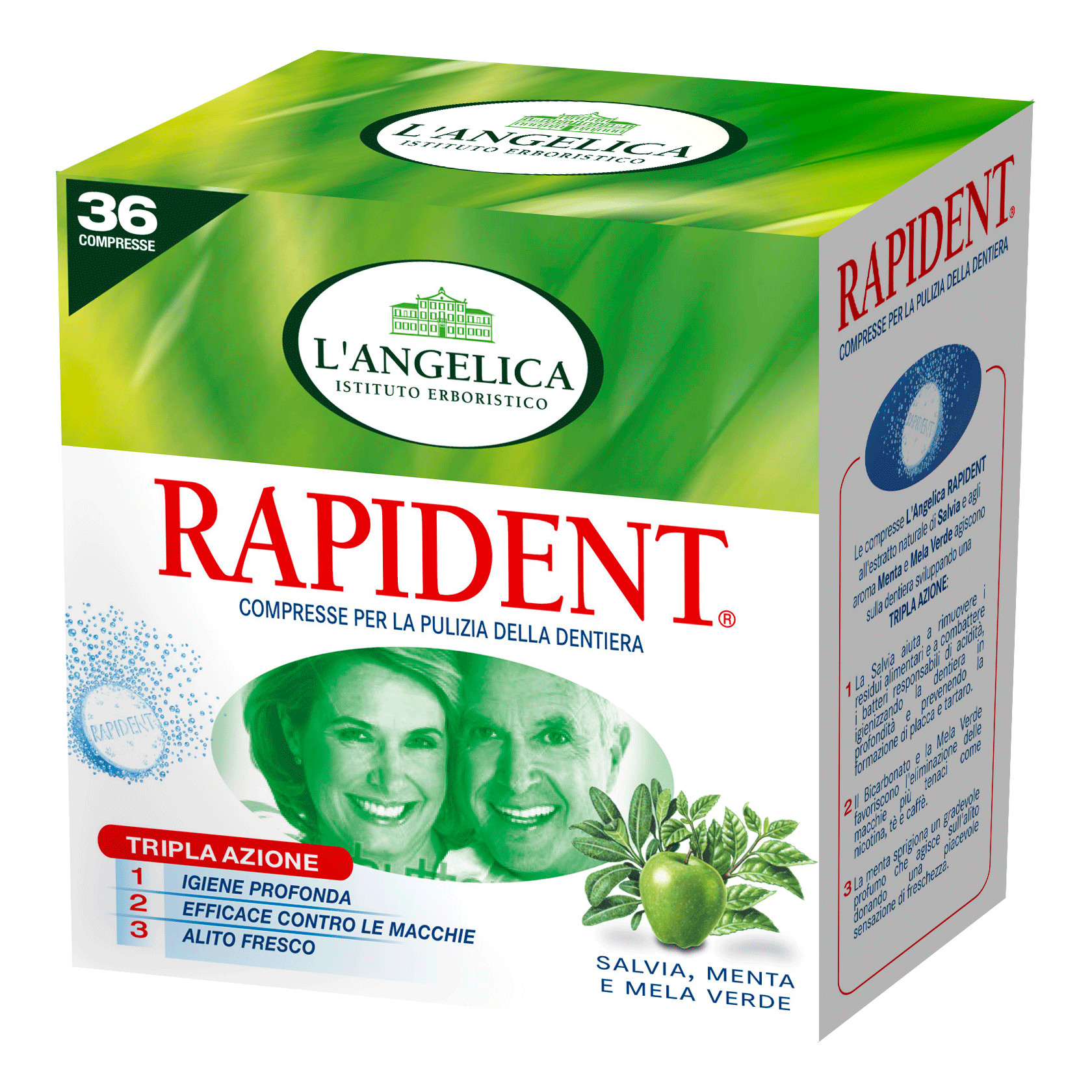 Euritalia Pharma Rapident Pulizia Di Protesi E Apparecchi Ortodontici 32 Compresse - Immagine 10