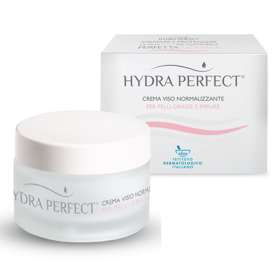 Abc Farmaceutici Crema Viso Hydra Perfect Normalizzante Pelli Impure, 50Ml - Immagine 3