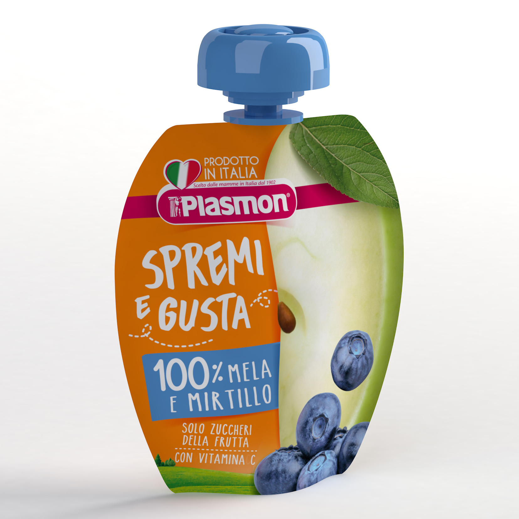 Plasmon Spremi E Gusta Mela E Mirtillo Per L'infanzia, 100Ml - Immagine 7