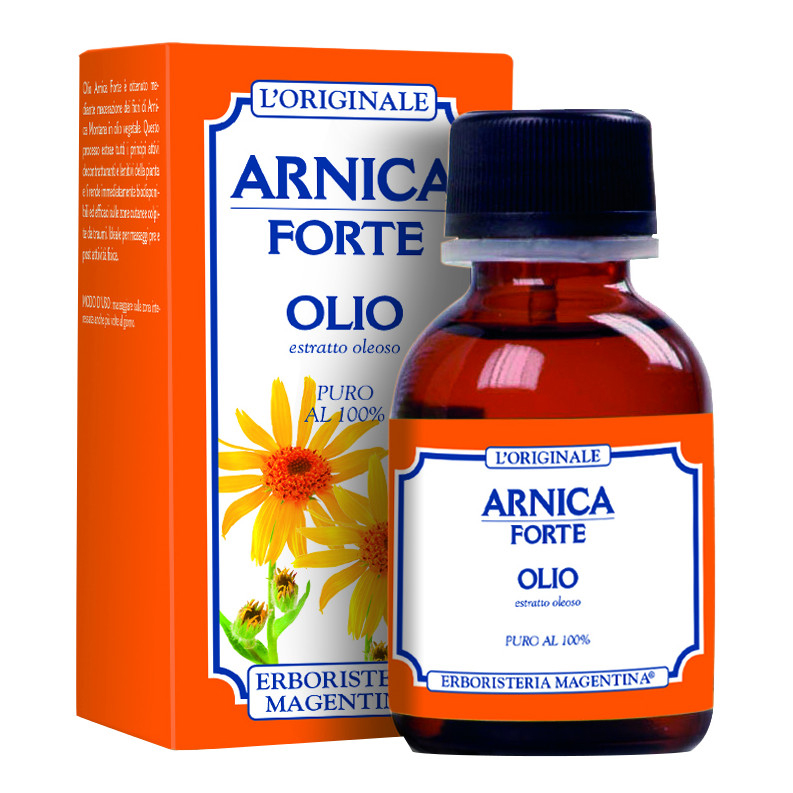 Arnica Erboristeria Magentina Erboristeria Magentina Olio Puro 100% Arnica Forte 50 Ml Da Massaggio - Immagine 4
