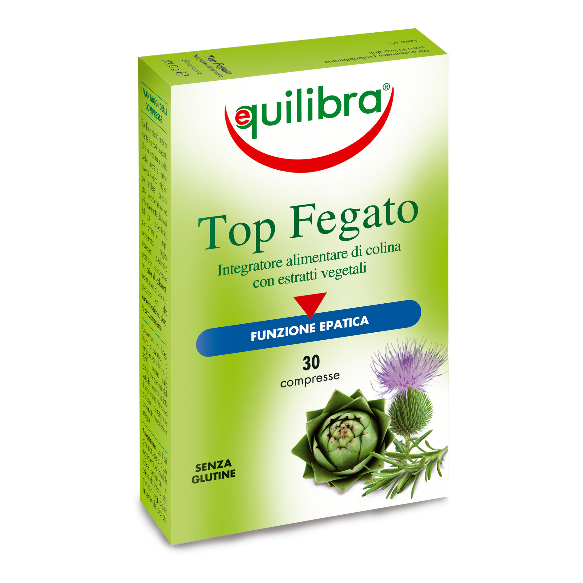 Equilibra Top Fegato Integratore 30 Compresse