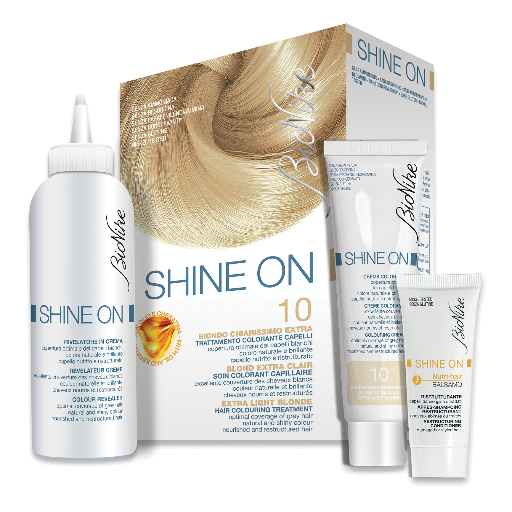 Bionike Shine On 10 Biondo Chiarissimo Extra 125 Ml Tintura - Immagine 3