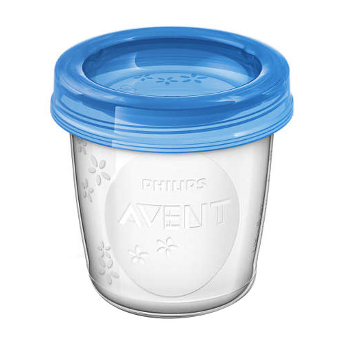 AVENT Contenitori per la conservazione del latte materno con adattatori 10 pezzi - Immagine 11