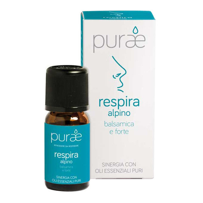 Purae Sinergia Oli Essenziali Respira Alpino 10ml