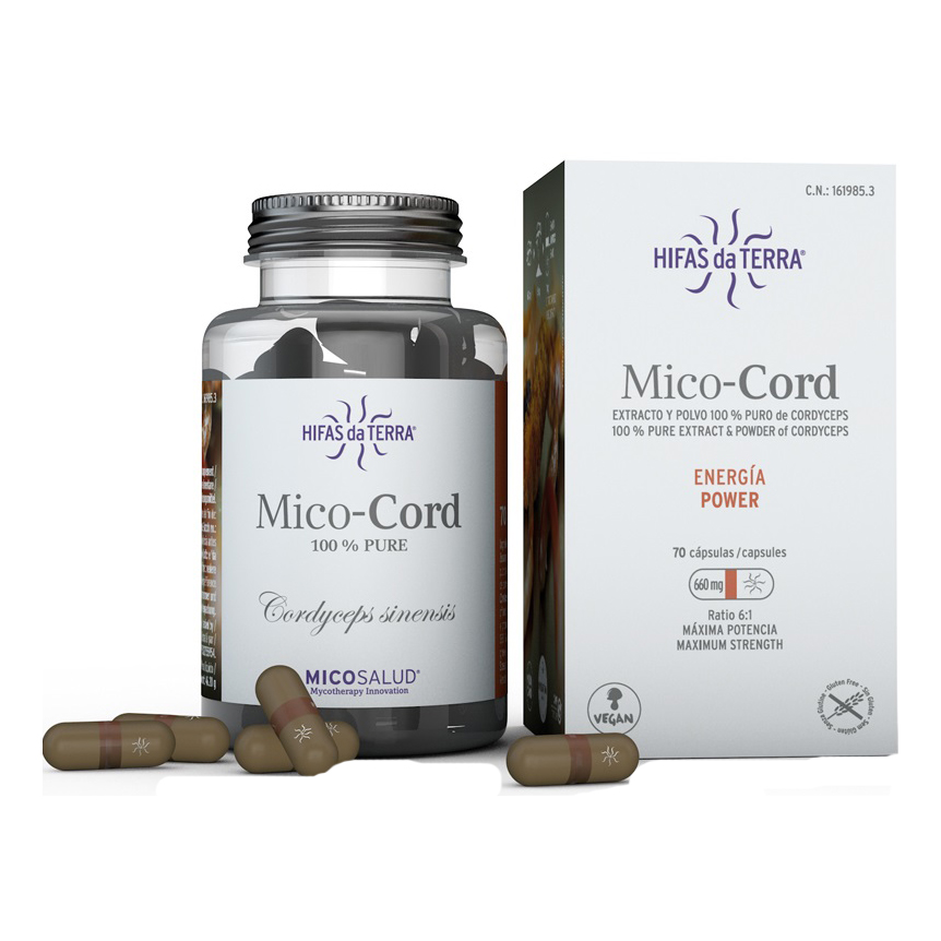 Hifas Da Terra Mico-Cord Cordyceps 70 Capsule - Immagine 5